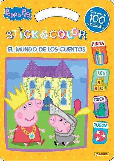 STICK & COLOR EL MUNDO DE LOS CUENTOS - PEPPA PIG | 9788427872301 | PEPPA PIG | Librería Castillón - Comprar libros online Aragón, Barbastro