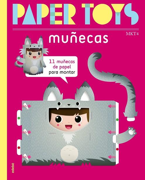 PAPER TOYS - MUÑECAS (CAS) | 9788468326894 | Gugat, Laëtitia / Nacionalidad: Francesa | Librería Castillón - Comprar libros online Aragón, Barbastro