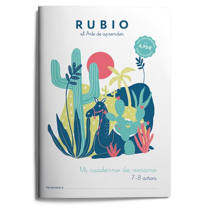 Mi cuaderno de verano RUBIO 7-8 años | 9788417427696 | Gordillo Torres, Manuel | Librería Castillón - Comprar libros online Aragón, Barbastro