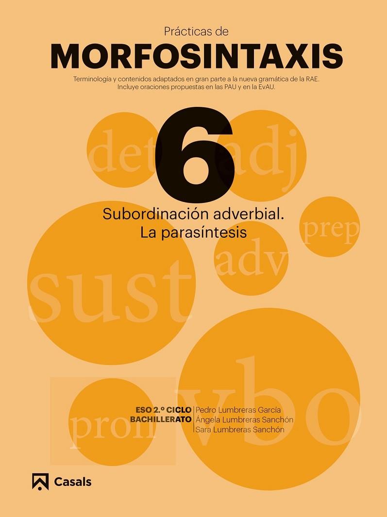 PRACTICA MOFOSINTAXIS 6 (ESO/BACH) 2018 | 9788421866078 | VV.AA. | Librería Castillón - Comprar libros online Aragón, Barbastro
