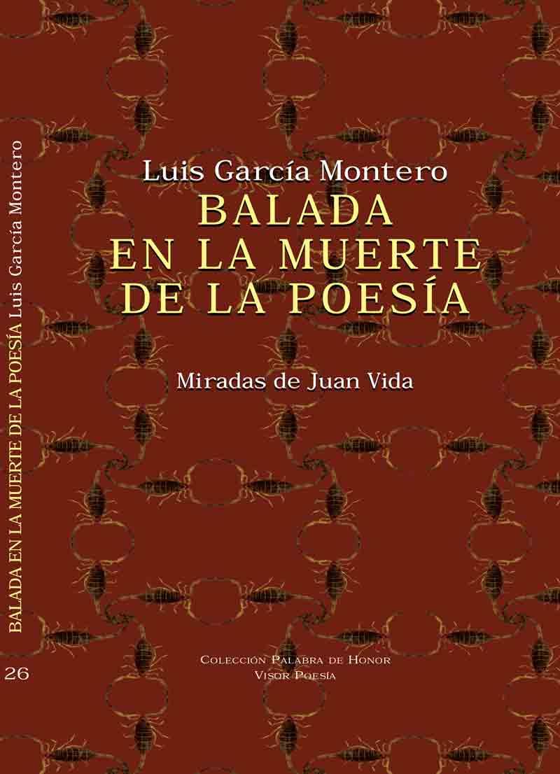 Balada en la muerte de la poesía | 9788498952261 | García Montero, Luís | Librería Castillón - Comprar libros online Aragón, Barbastro