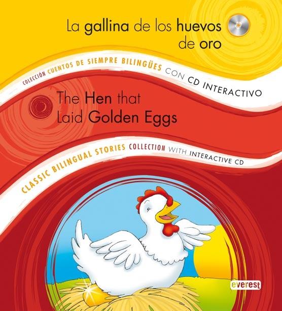 GALLINA DE LOS HUEVOS DE ORO, LA (CASTELLANO/INGLÉS+CD) | 9788444148168 | Equipo Everest | Librería Castillón - Comprar libros online Aragón, Barbastro