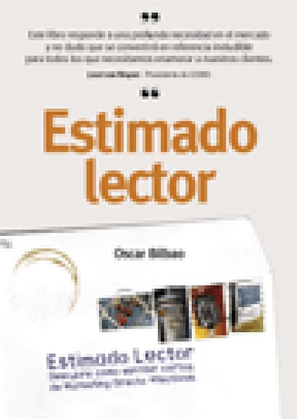 ESTIMADO LECTOR | 9788473563918 | BILBAO, OSCAR | Librería Castillón - Comprar libros online Aragón, Barbastro