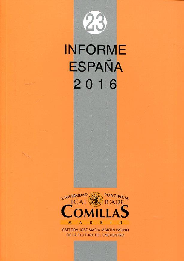 INFORME DE ESPAÑA 2016 | 9788484686637 | VV.AA. | Librería Castillón - Comprar libros online Aragón, Barbastro