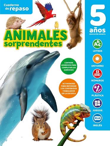 CUADERNO DE REPASO TEMÁTICO LUMINISCENTE 5 AÑOS ANIMALES SORPRENDENTES | 9788491787914 | VARIOS | Librería Castillón - Comprar libros online Aragón, Barbastro