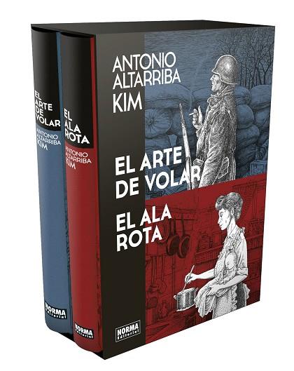 COFRE COLECCIONISTA ARTE DE VOLAR+ALA ROTA | 9788467946307 | ANTONIO ALTARRIBA, KIM | Librería Castillón - Comprar libros online Aragón, Barbastro