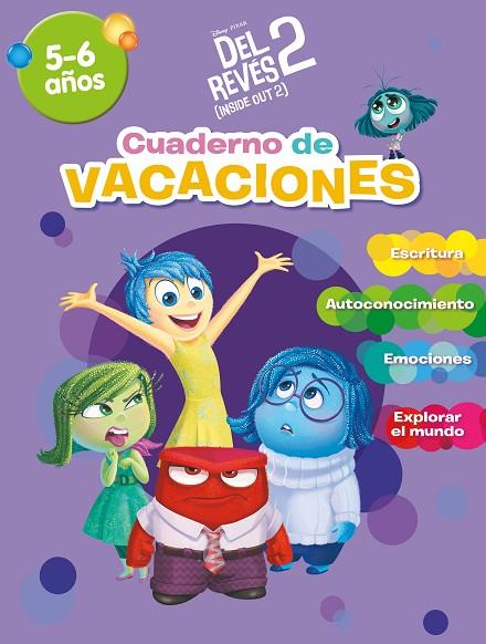 Inside Out 2. Cuaderno de vacaciones (5-6 años) (Disney. Cuaderno de vacaciones) | 9788419487162 | Disney | Librería Castillón - Comprar libros online Aragón, Barbastro