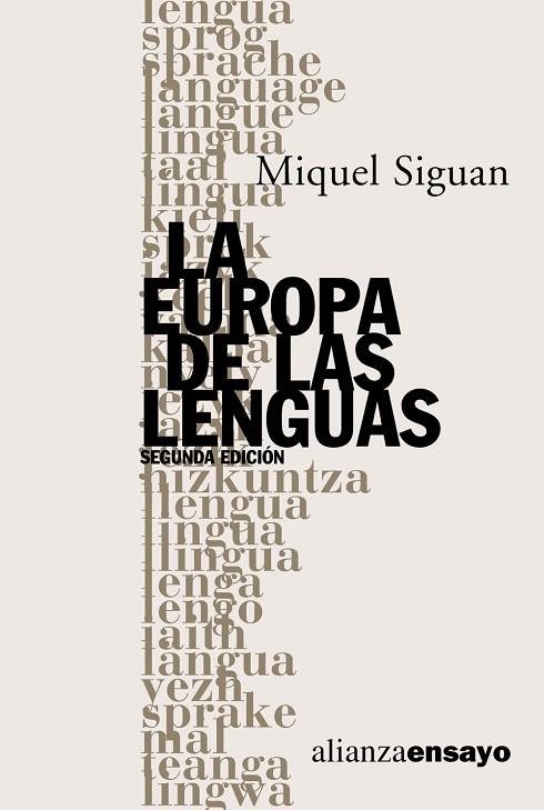 La Europa de las lenguas | 9788420645841 | Siguan, Miquel | Librería Castillón - Comprar libros online Aragón, Barbastro