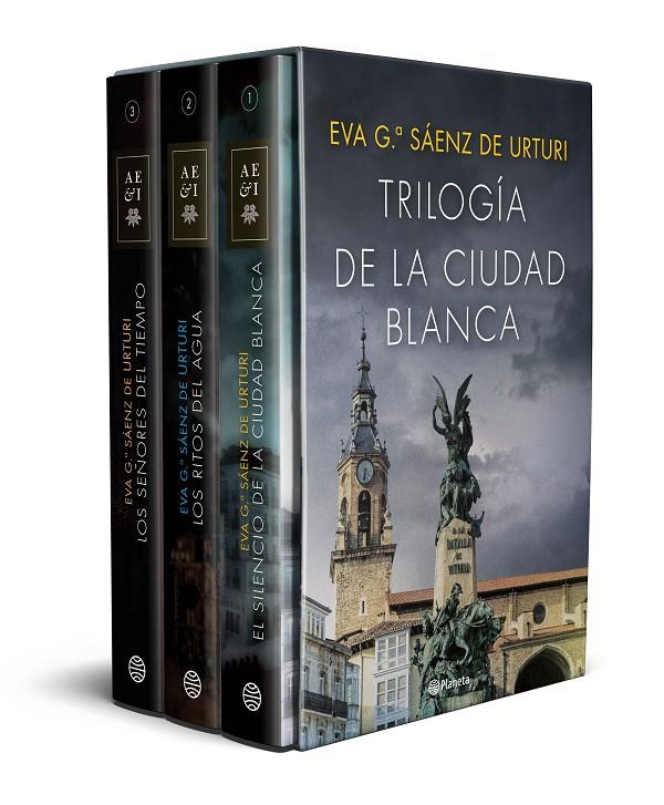 Estuche trilogía La ciudad blanca | 9788408196280 | García Sáenz de Urturi, Eva | Librería Castillón - Comprar libros online Aragón, Barbastro