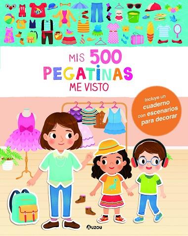 Mis 500 pegatinas. Me visto | 9791039538565 | Librería Castillón - Comprar libros online Aragón, Barbastro