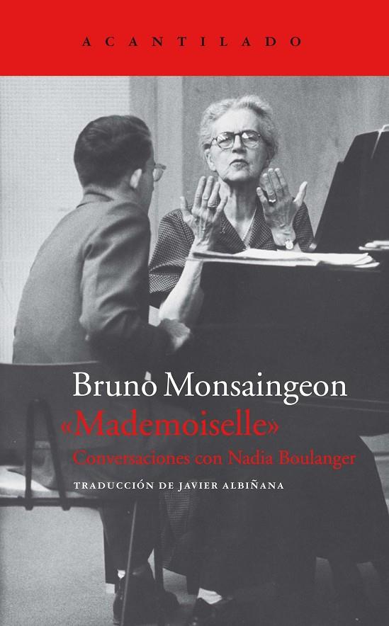 Mademoiselle | 9788417346331 | Monsaingeon, Bruno | Librería Castillón - Comprar libros online Aragón, Barbastro