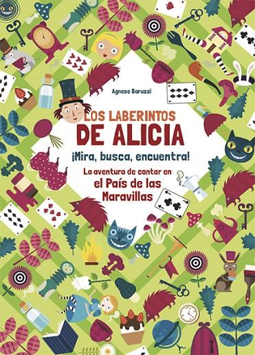 LOS LABERINTOS DE ALICIA (VVKIDS) | 9788468258713 | Baruzzi, Agnese | Librería Castillón - Comprar libros online Aragón, Barbastro