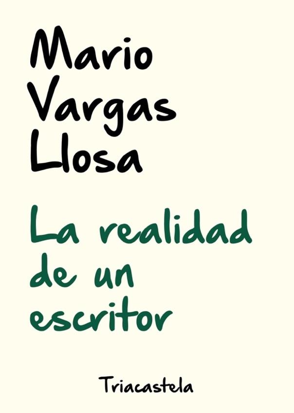 La realidad de un escritor | 9788417252137 | Vargas Llosa, Mario | Librería Castillón - Comprar libros online Aragón, Barbastro