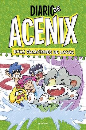 Diario de Acenix. Unas vacaciones de locos (Diario de Acenix 2) | 9788419848819 | Acenix | Librería Castillón - Comprar libros online Aragón, Barbastro