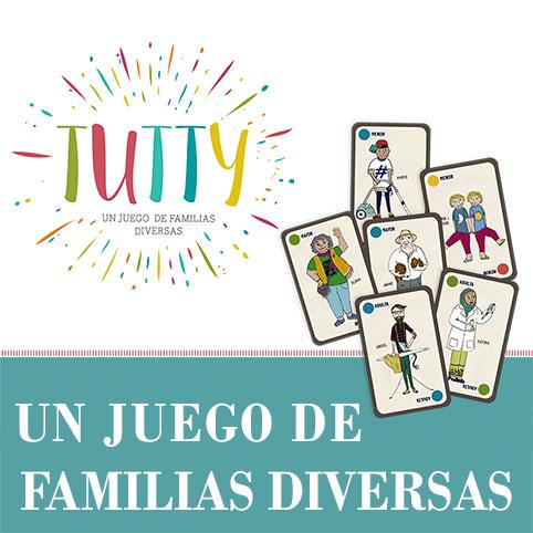 TUTTY : UN JUEGO DE FAMILIAS DIVERSAS | 9999900010190 | Juan Lillo Simón | Librería Castillón - Comprar libros online Aragón, Barbastro