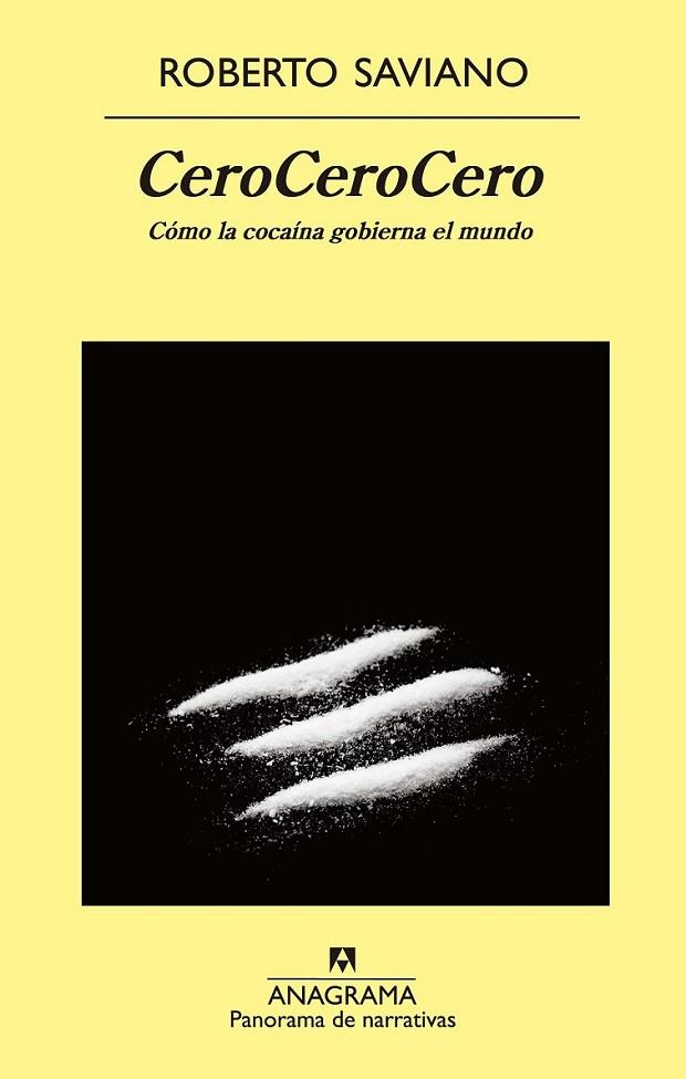 CeroCeroCero | 9788433978837 | Saviano, Roberto | Librería Castillón - Comprar libros online Aragón, Barbastro