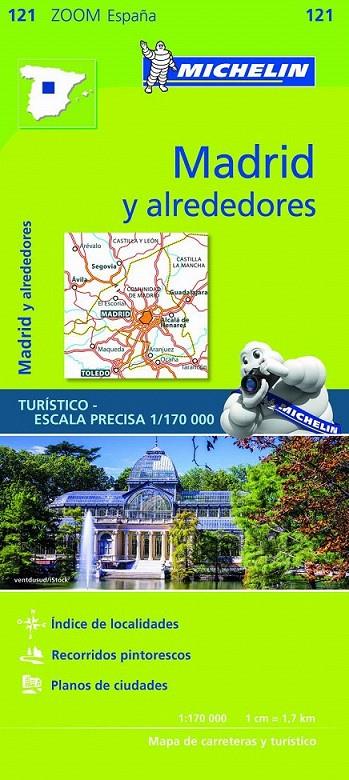 Mapa Michelín Zoom Madrid y alrededores 121 | 9782067219595 | Michelin | Librería Castillón - Comprar libros online Aragón, Barbastro