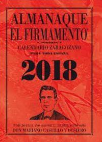 Almanaque El Firmamento 2018 | 9788494641909 | Mariano, Castillo y Ocsiero | Librería Castillón - Comprar libros online Aragón, Barbastro
