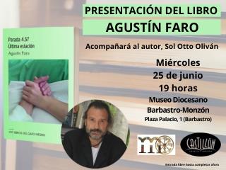 Presentación en Barbastro del nuevo libro de Agustín Faro "Parada 4,57. Última estación" | Librería Castillón - Comprar libros online Aragón, Barbastro