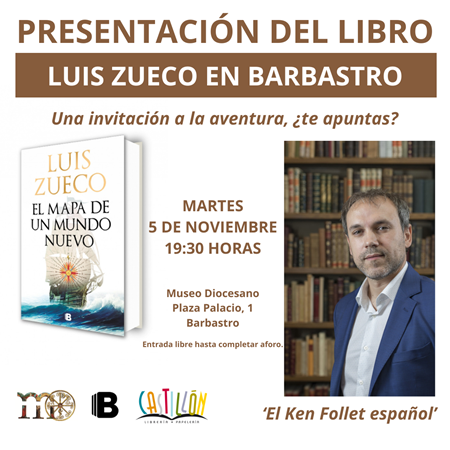Noviembre literario de lujo con Librería Castillón y el Museo Diocesano Barbastro-Monzón | CastillónBlog - Librería Castillón - Comprar libros online Aragón, Barbastro