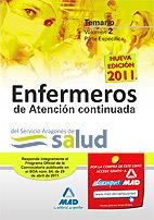 ENFERMEROS AT.CONTINUADA SALUD ARAGÓN TEMARIO ESP.2 ED.2011 | 9788467662108 | EDITORIAL MAD | Librería Castillón - Comprar libros online Aragón, Barbastro