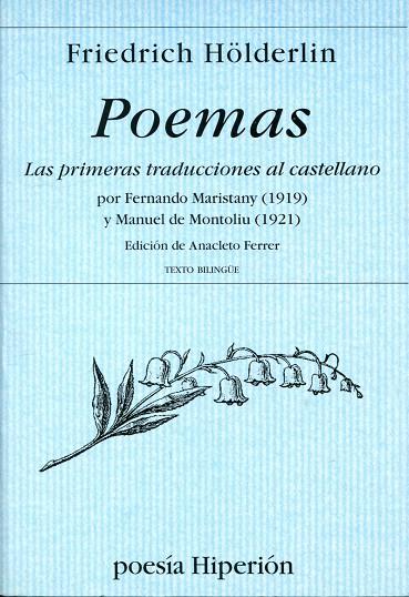 POEMAS (HÖLDERLIN)   PH/470 | 9788475177984 | HOLDERLIN, FRIEDRICH | Librería Castillón - Comprar libros online Aragón, Barbastro