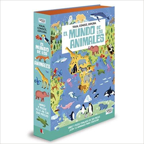 MUNDO DE LOS ANIMALES, LOS (LIBRO + PUZZLE OVALADO) | 9789461889867 | VV.AA | Librería Castillón - Comprar libros online Aragón, Barbastro