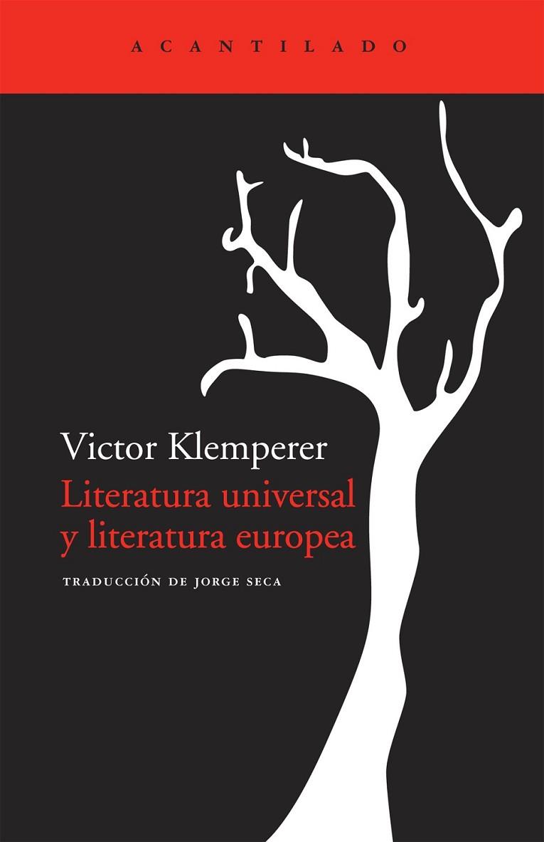 LITERATURA UNIVERSAL Y LITERATURA EUROPEA | 9788492649617 | KLEMPERER, VICTOR | Librería Castillón - Comprar libros online Aragón, Barbastro
