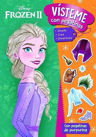 Frozen 2 : Vísteme con pegatinas | 9788418335891 | Disney | Librería Castillón - Comprar libros online Aragón, Barbastro