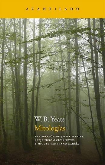 MITOLOGÍAS | 9788415277552 | YEATS, WILLIAM BUTLER | Librería Castillón - Comprar libros online Aragón, Barbastro