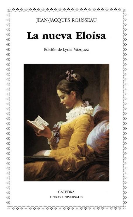 La nueva Eloísa - LU | 9788437631608 | Rousseau, Jean-Jacques | Librería Castillón - Comprar libros online Aragón, Barbastro