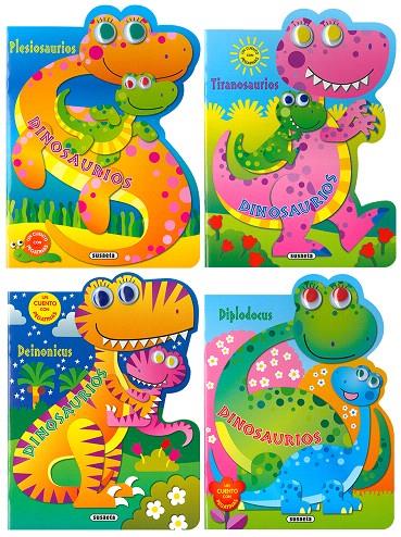 Mis dinosaurios con pegatinas (4 títulos) | 9788467761924 | Susaeta, Equipo | Librería Castillón - Comprar libros online Aragón, Barbastro