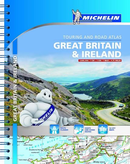 Touring and Road Atlas Great Britain & Ireland | 9782067188792 | MICHELIN | Librería Castillón - Comprar libros online Aragón, Barbastro