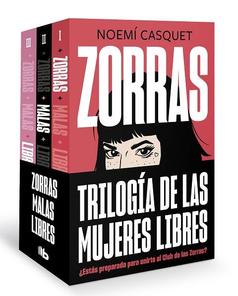 Pack Trilogía Zorras (contiene los títulos: Zorras | Malas | Libres) | 9788413145556 | Casquet, Noemí | Librería Castillón - Comprar libros online Aragón, Barbastro