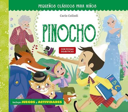 Pequeños clásicos para niños: Las aventuras de Pinocho | 9788491456865 | Librería Castillón - Comprar libros online Aragón, Barbastro