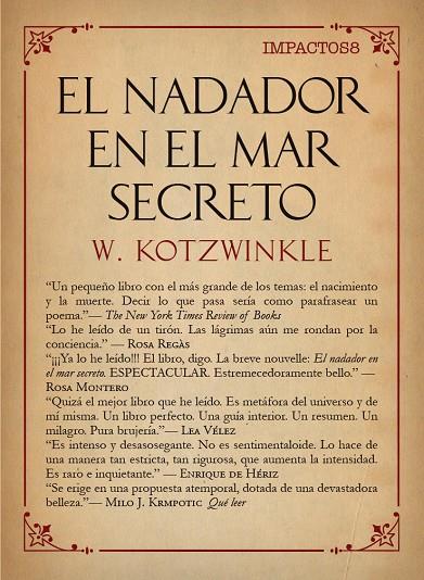 El nadador en el mar secreto | 9788417181055 | Kotzwinkle, William | Librería Castillón - Comprar libros online Aragón, Barbastro