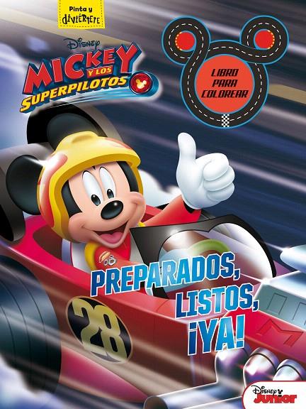 Mickey y los superpilotos. Libro para colorear. Preparados, listos, ¡ya! | 9788416917310 | Disney | Librería Castillón - Comprar libros online Aragón, Barbastro