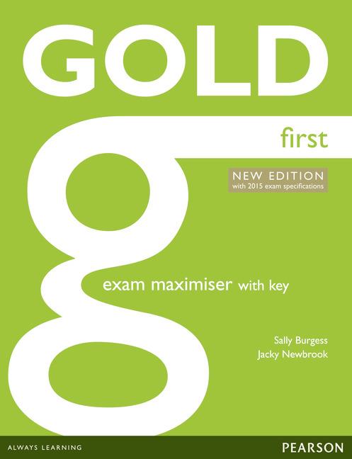 Gold First New Edition Maximiser with Key | 9781447907152 | Newbrook, Jacky | Librería Castillón - Comprar libros online Aragón, Barbastro