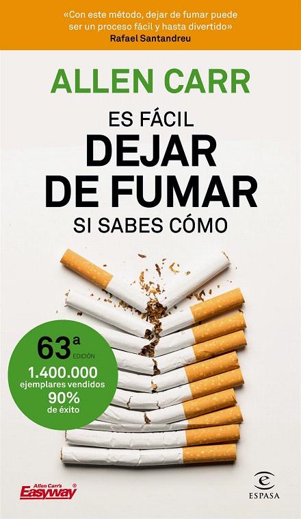 Es fácil dejar de fumar, si sabes cómo | 9788467052930 | Carr, Allen | Librería Castillón - Comprar libros online Aragón, Barbastro