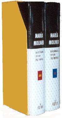 DICCIONARIO MARIA MOLINER (ESTUCHE MOLINER 2 VOL 2003) | 9788424926892 | MOLINER, MARIA | Librería Castillón - Comprar libros online Aragón, Barbastro
