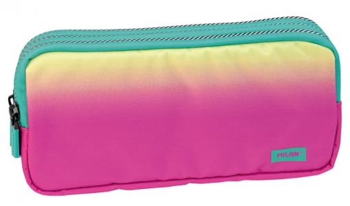 ESTUCHE PORTATODO MILAN 3 SUNSET ROSA 081135SNP | 8411574092094 | Librería Castillón - Comprar libros online