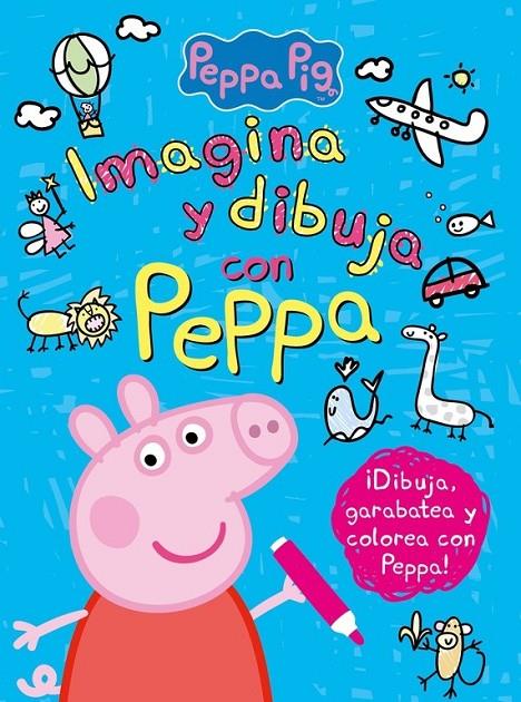 Imagina y dibuja con Peppa (Peppa Pig. Actividades) | 9788437201313 | VV.AA | Librería Castillón - Comprar libros online Aragón, Barbastro