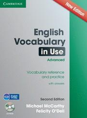 English Vocabulary in Use Advanced with answers with CD-ROM Second Edition | 9781107637764 | McCarthy, Michael/O'Dell, Felicity | Librería Castillón - Comprar libros online Aragón, Barbastro