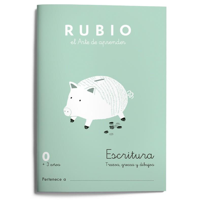 Escritura RUBIO 0 (preescritura) | 9788417427412 | Rubio Silvestre, Ramón | Librería Castillón - Comprar libros online Aragón, Barbastro