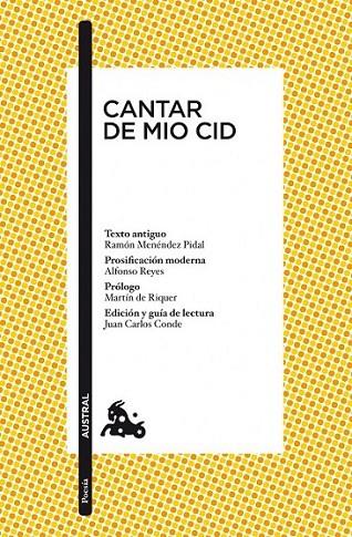 Cantar de Mio Cid - Austral | 9788467034059 | Anónimo | Librería Castillón - Comprar libros online Aragón, Barbastro