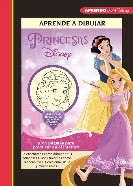 Aprende a dibujar a las Princesas Disney | 9788417630614 | Disney, | Librería Castillón - Comprar libros online Aragón, Barbastro