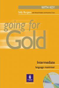 GOING FOR GOLD INTERMEDIATE MAXIMISER WITH KEY (+CD) | 9780582518032 | BURGESS, SALLY; Y OTROS | Librería Castillón - Comprar libros online Aragón, Barbastro