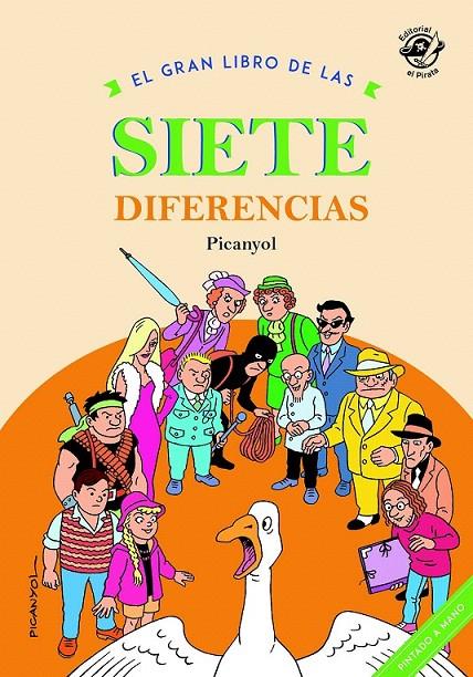 El gran libro de las siete diferencias | 9788494454868 | Martínez Picanyol, Josep Lluís | Librería Castillón - Comprar libros online Aragón, Barbastro