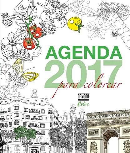 Agenda para colorear 2017 | 9788416259601 | Hébrard, Roger | Librería Castillón - Comprar libros online Aragón, Barbastro