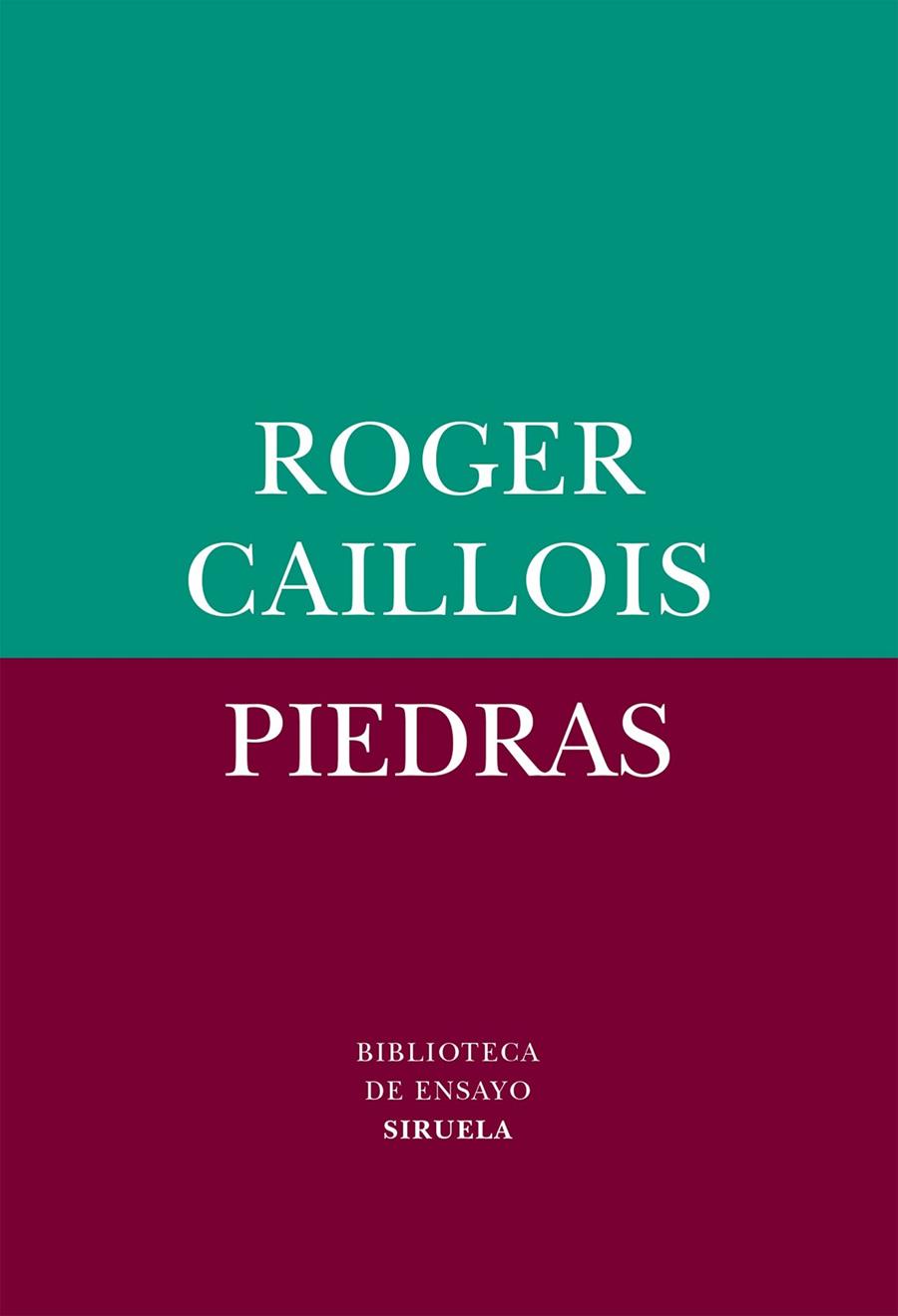 Piedras | 9788416465972 | Caillois, Roger | Librería Castillón - Comprar libros online Aragón, Barbastro